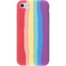 Coque iPhone 7 / 8 / SE (2020, 2022) - Soft Touch multicolors