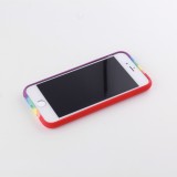 Hülle iPhone 7 / 8 / SE (2020, 2022) - Soft Touch multicolors
