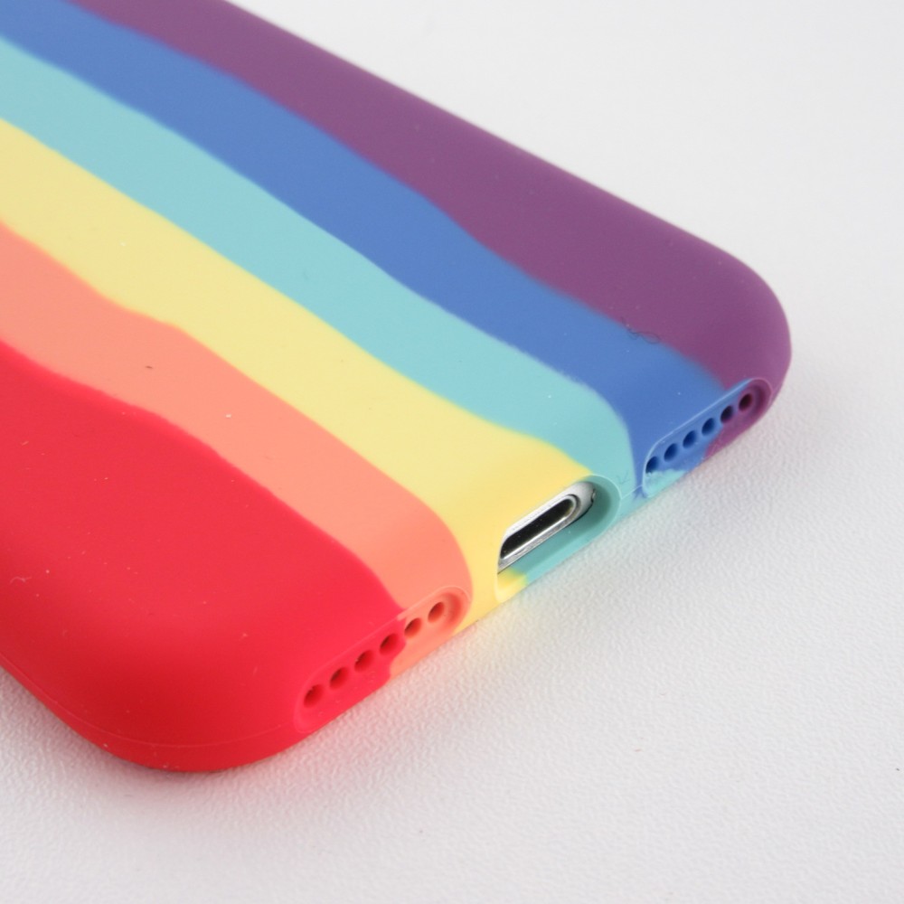 Hülle iPhone 7 / 8 / SE (2020, 2022) - Soft Touch multicolors
