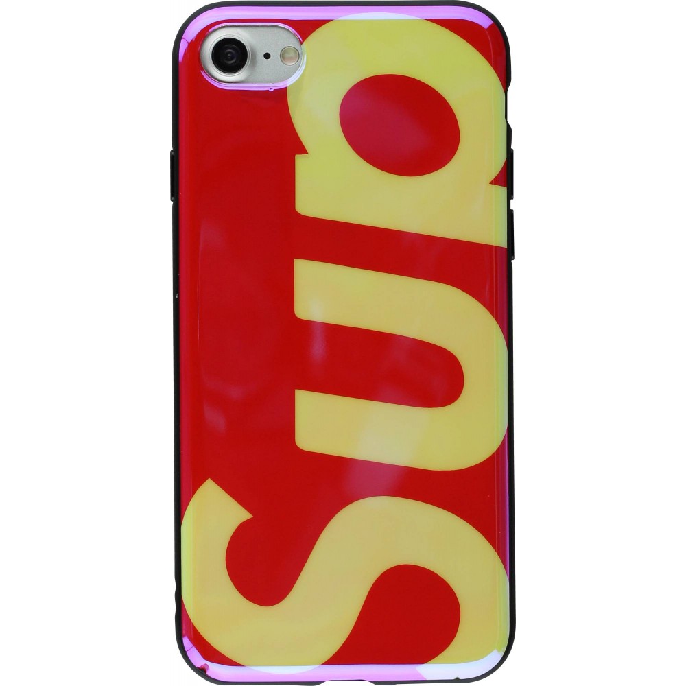 Coque iPhone 7 / 8 / SE (2020, 2022) - Shine Sup - Rouge