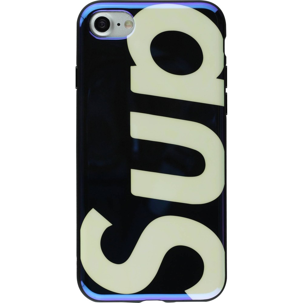 Coque iPhone 7 / 8 / SE (2020, 2022) - Shine Sup - Bleu