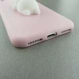 Coque iPhone 7 / 8 / SE (2020, 2022) - Squishy Cat - Rose