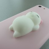 Hülle iPhone 7 / 8 / SE (2020, 2022) - Squishy Cat - Rosa