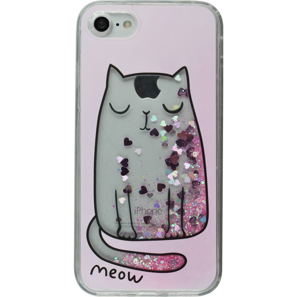 Coque iPhone 7 / 8 / SE (2020, 2022) - Water Stars meow