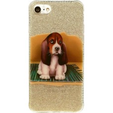 Hülle iPhone 7 Plus / 8 Plus - Bling Beagle Dog