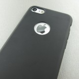 Coque iPhone 7 / 8 / SE (2020, 2022) - Silicone Mat - Noir