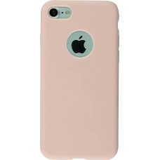 Hülle iPhone 7 / 8 / SE (2020, 2022) - Silicone Mat hell- Rosa