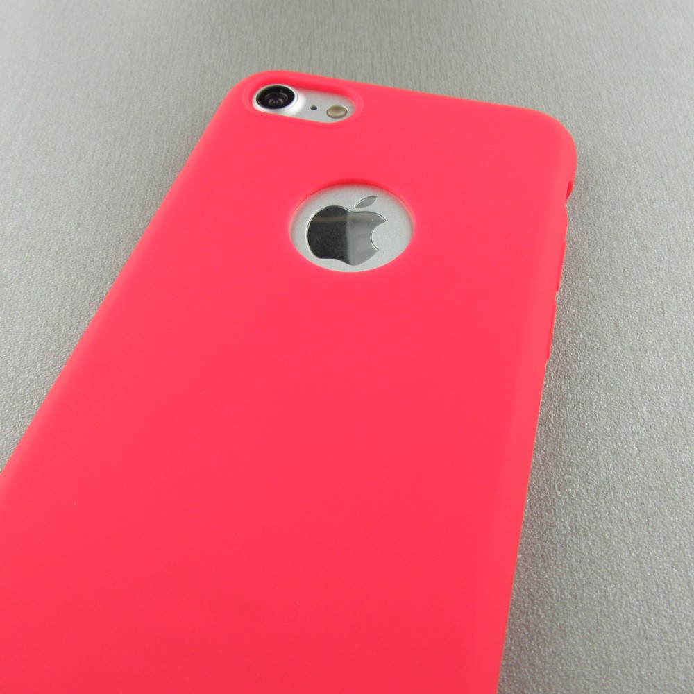 Coque iPhone 7 / 8 / SE (2020, 2022) - Silicone Mat - Rouge