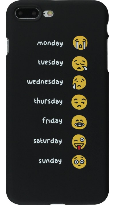 Coque iPhone 7 Plus / 8 Plus - Emoji Week