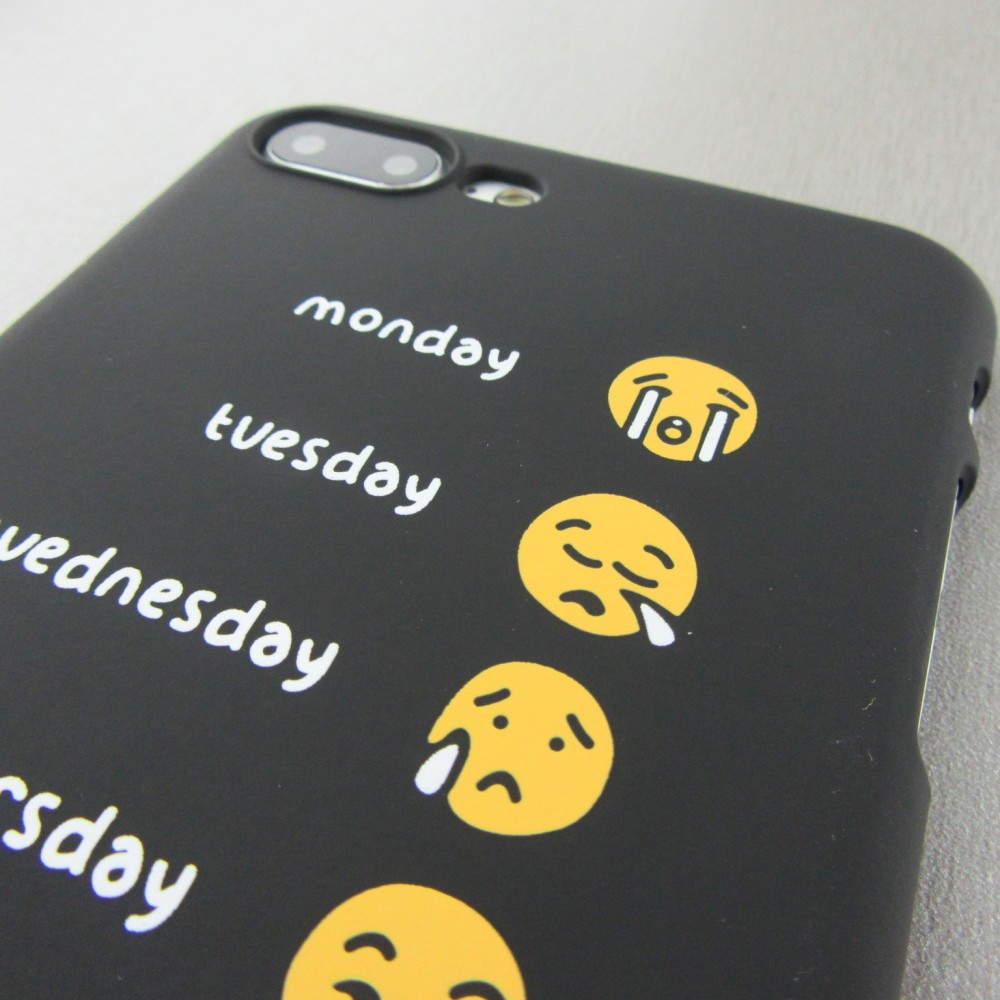 Hülle iPhone 7 Plus / 8 Plus - Emoji Week