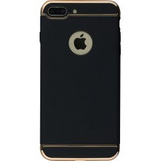 Coque iPhone 7 / 8 / SE (2020, 2022) - Frame gold - Noir