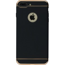 Coque iPhone 7 / 8 / SE (2020, 2022) - Frame gold - Noir