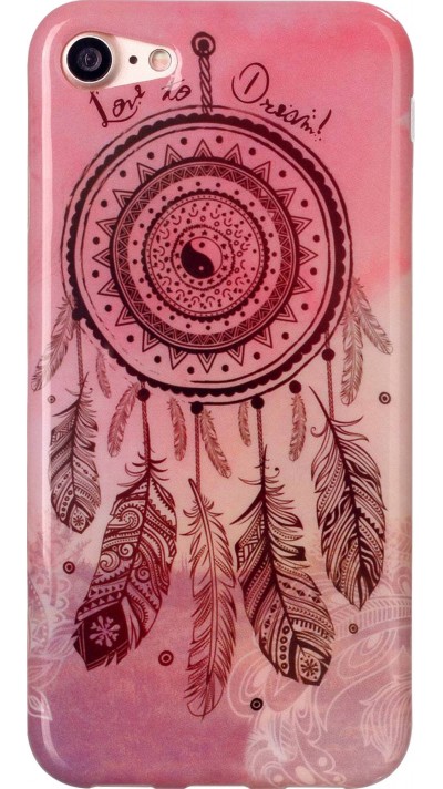 Coque iPhone 7 / 8 / SE (2020, 2022) - TPU Dreamcatcher - Rose