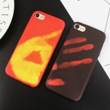 Coque iPhone 6/6s - Thermosensible - Noir