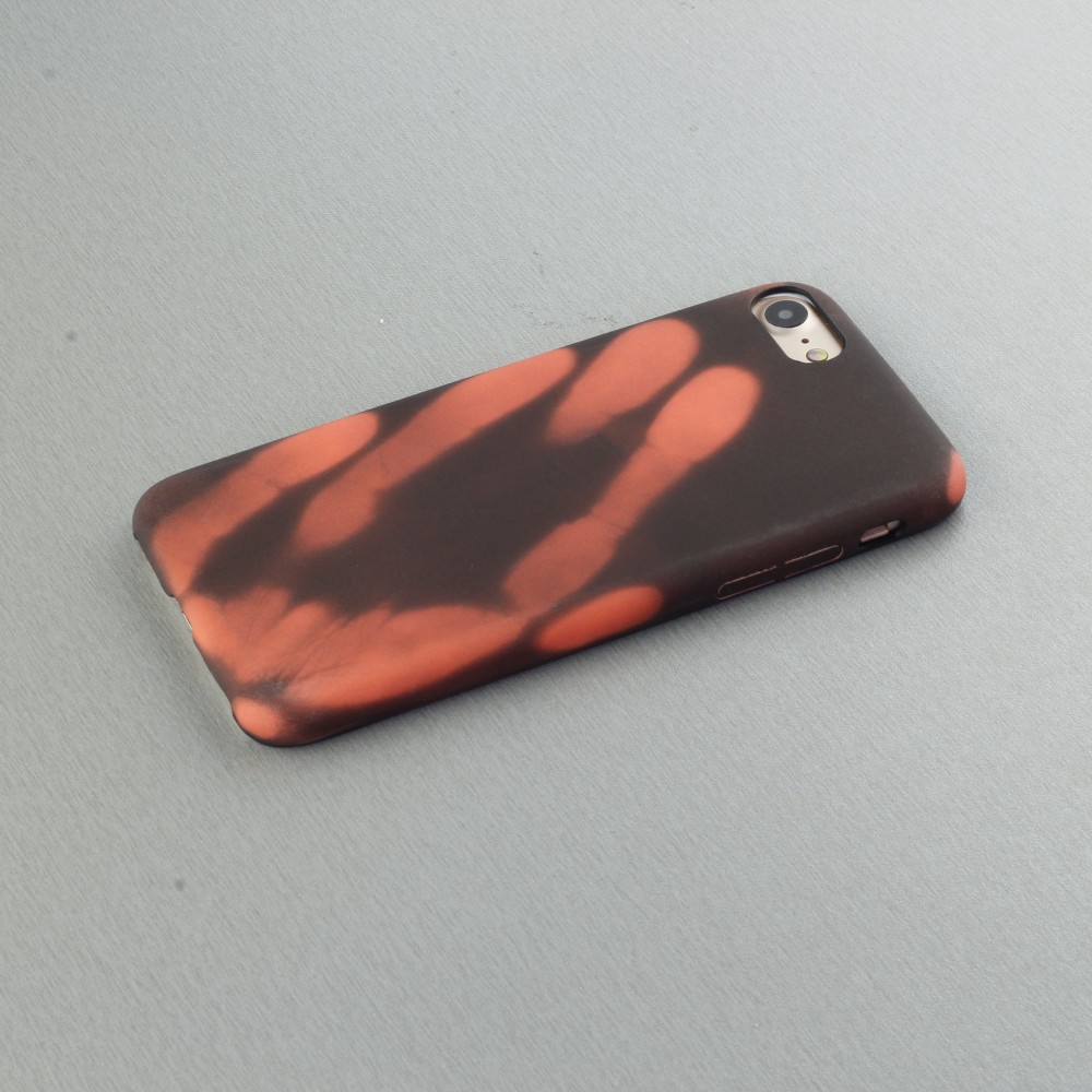 Coque iPhone 6/6s - Thermosensible - Noir