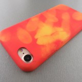 Coque iPhone 7 Plus / 8 Plus - Thermosensible - Rouge