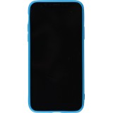 Hülle iPhone X / Xs - Gummi dunkelblau