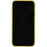 Hülle iPhone XR - Gummi - Gelb
