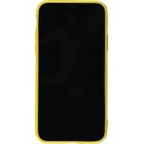 Hülle iPhone XR - Gummi - Gelb