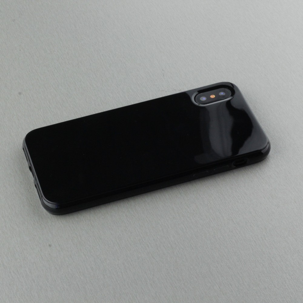 Coque iPhone Xs Max - Gel - Noir