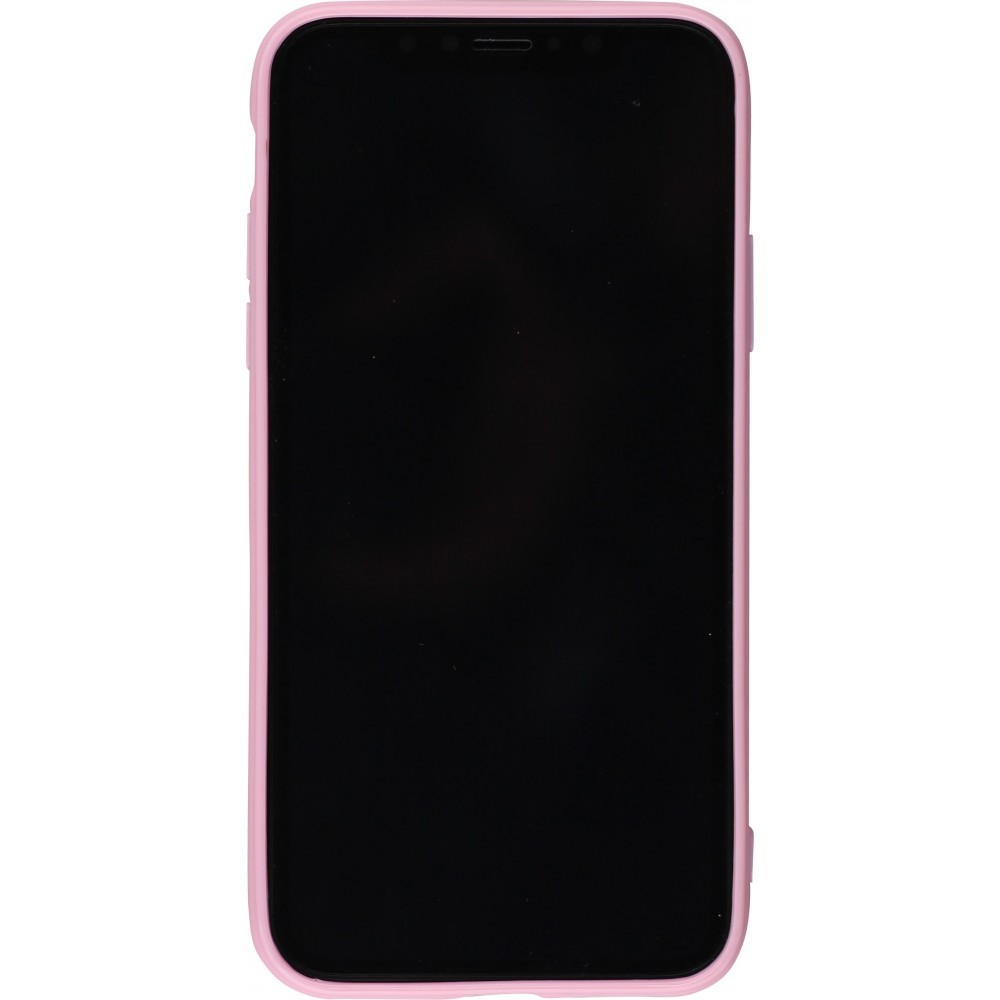 Coque iPhone XR - Gel - Rose clair