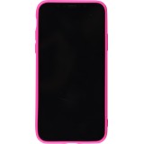 Coque iPhone XR - Gel - Rose foncé