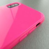 Coque iPhone Xs Max - Gel - Rose foncé