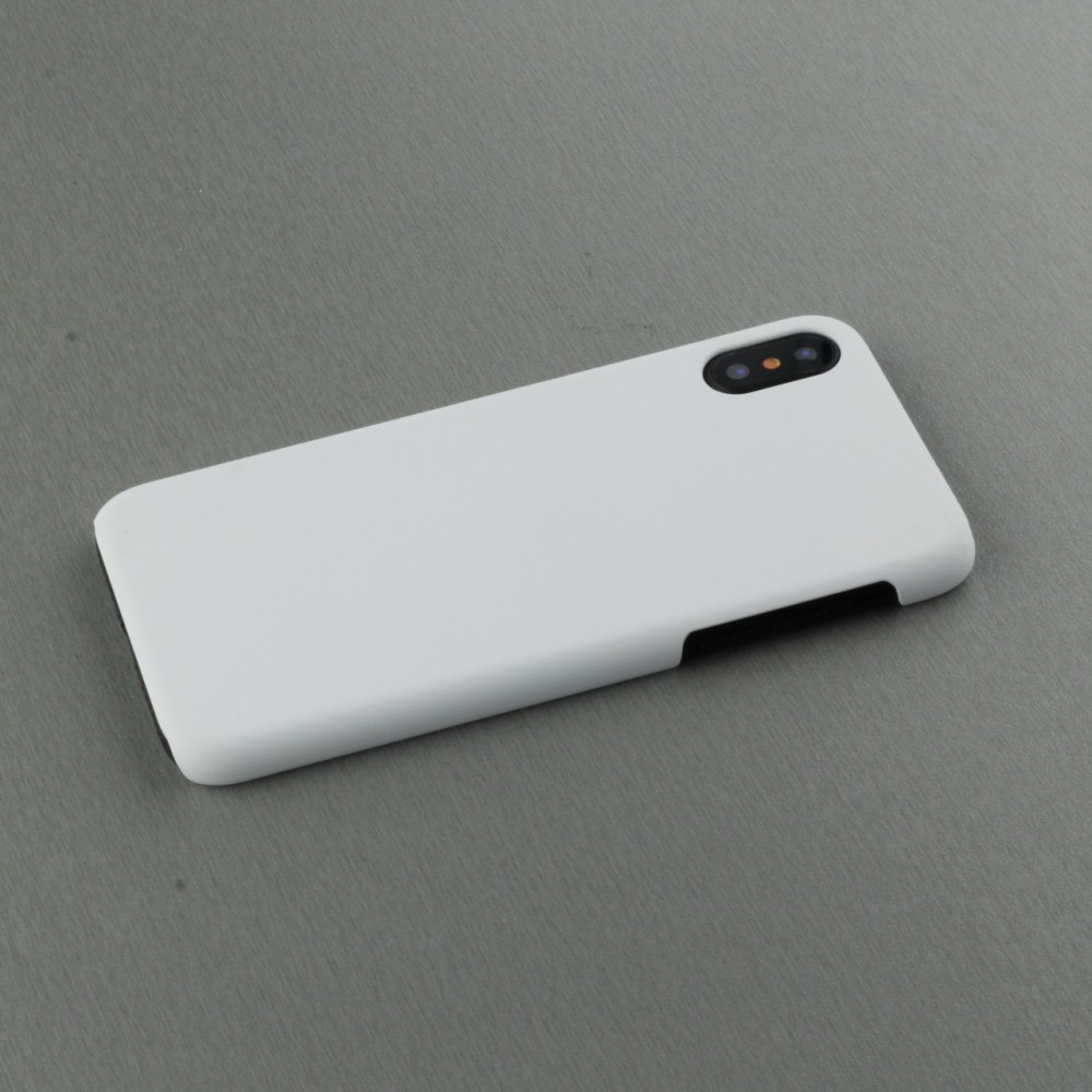 Coque iPhone Xs Max - Plastic Mat - Blanc