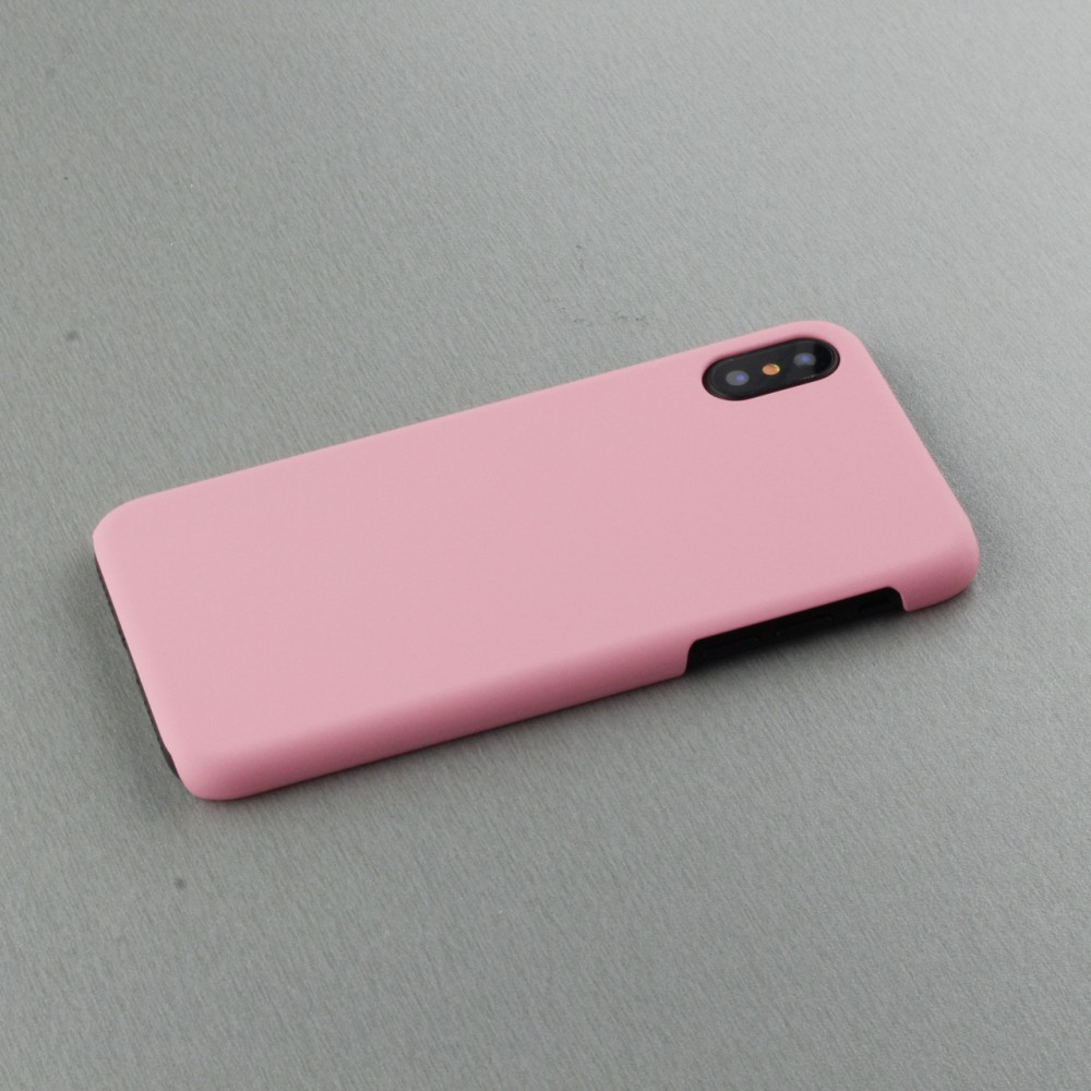 Coque iPhone Xs Max - Plastic Mat - Rose