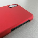 Coque iPhone XR - Plastic Mat - Bordeau