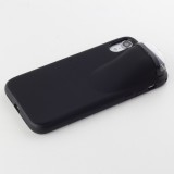 Coque iPhone XR - 2-In-1 AirPods - Noir