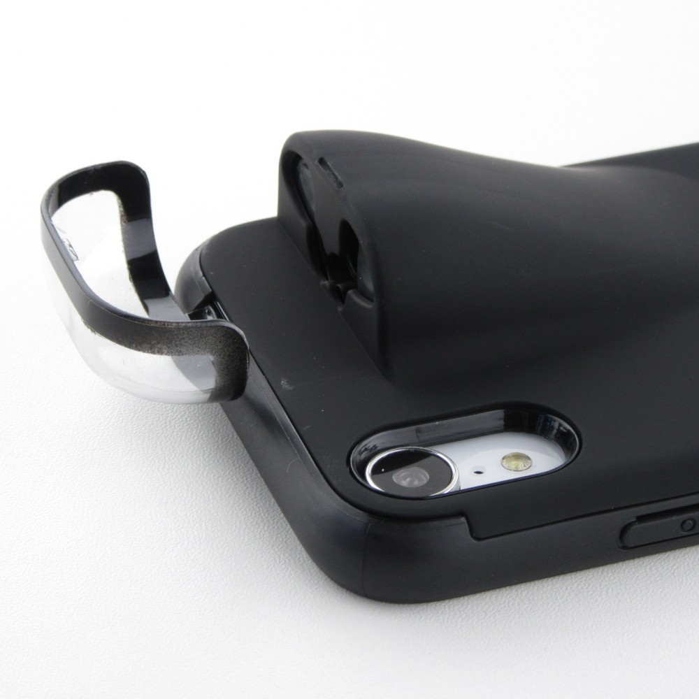 Hülle iPhone XR - 2-In-1 AirPods - Schwarz