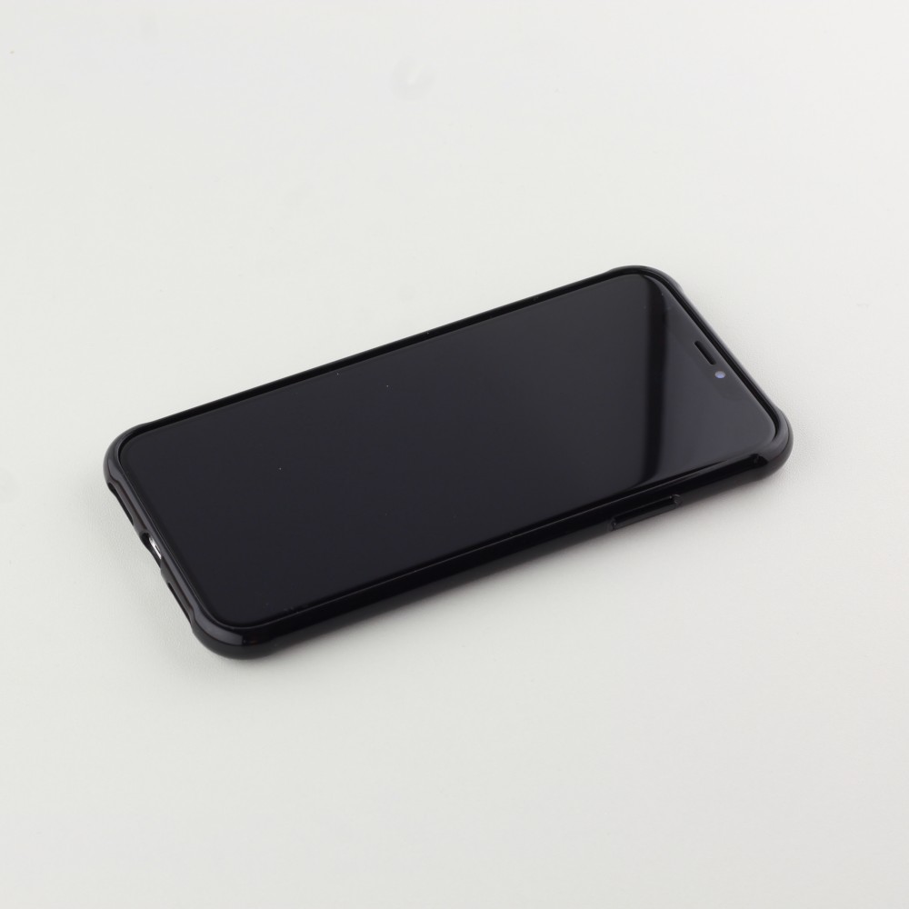 Hülle iPhone XR - Bumper Blur - Schwarz