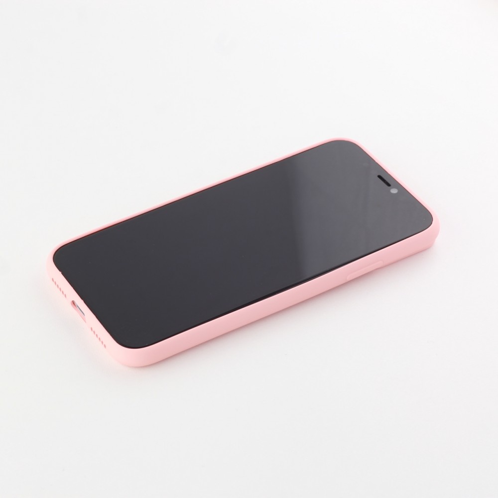 Hülle iPhone XR - Kamera Klappe hell - Rosa