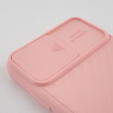 Hülle iPhone XR - Kamera Klappe hell - Rosa