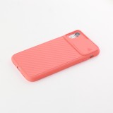 Coque iPhone XR - Caméra Clapet - Saumon