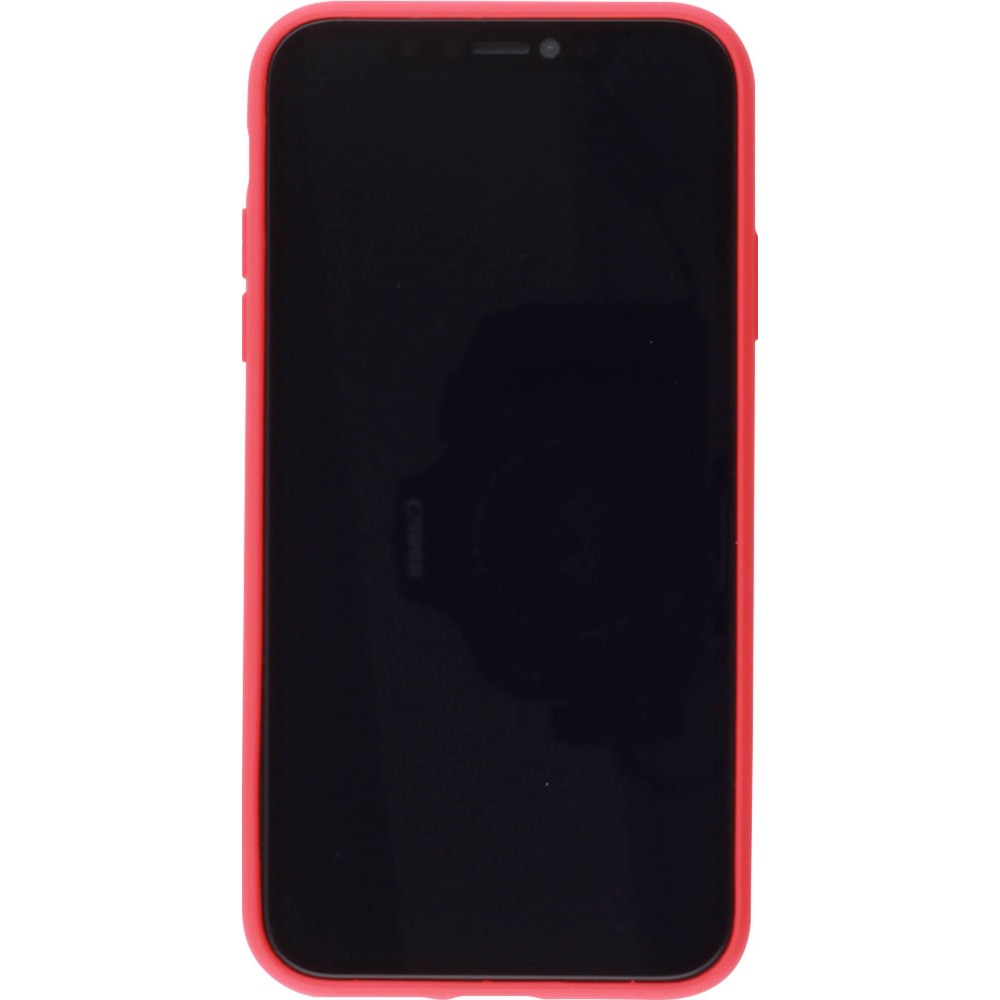 Hülle iPhone XR - Kamera Klappe - Rot