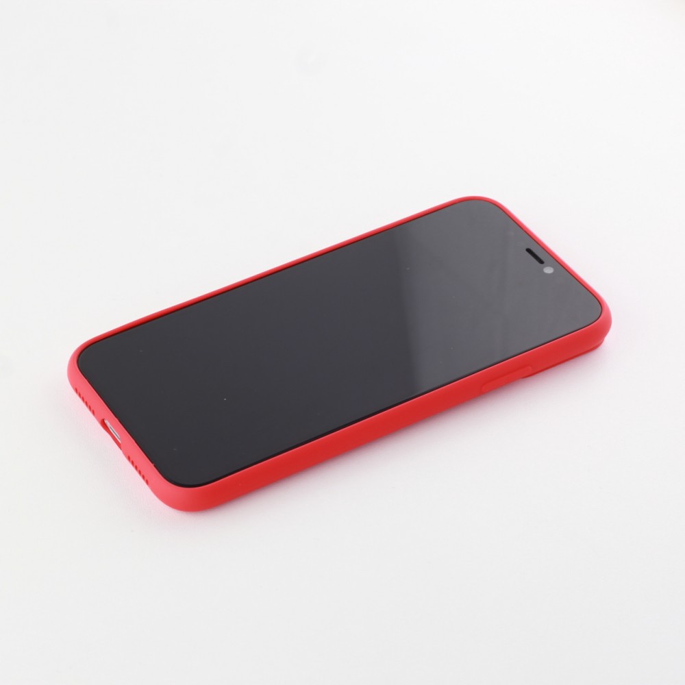 Coque iPhone XR - Caméra Clapet - Rouge