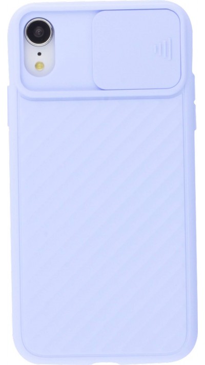 Coque iPhone XR - Caméra Clapet - Violet