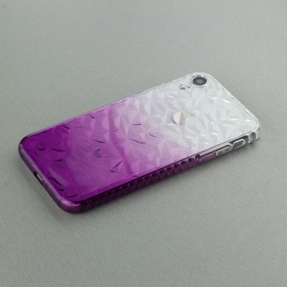 Coque iPhone Xs Max -  Diamond 3D - Violet