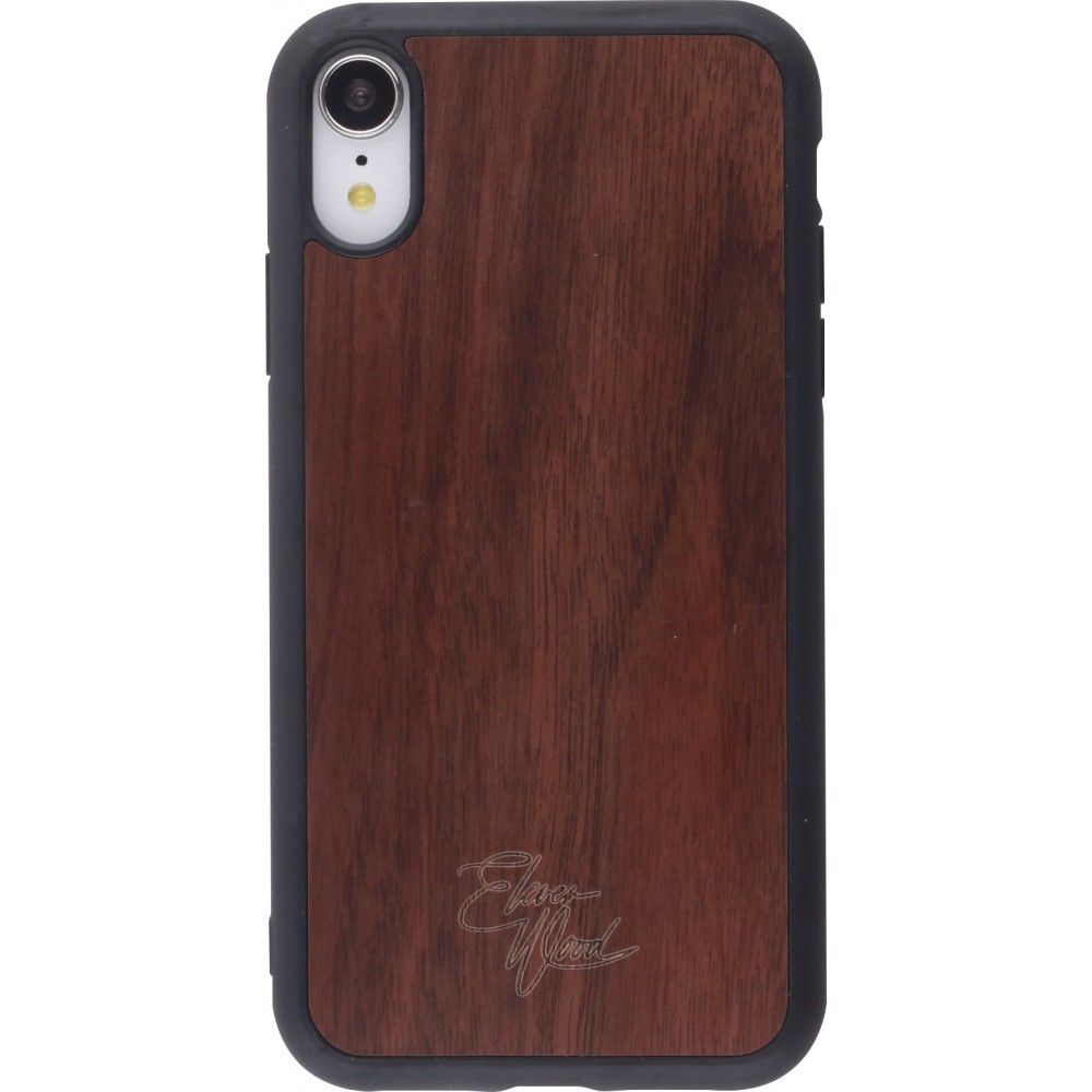 Coque iPhone XR - Eleven Wood Walnut