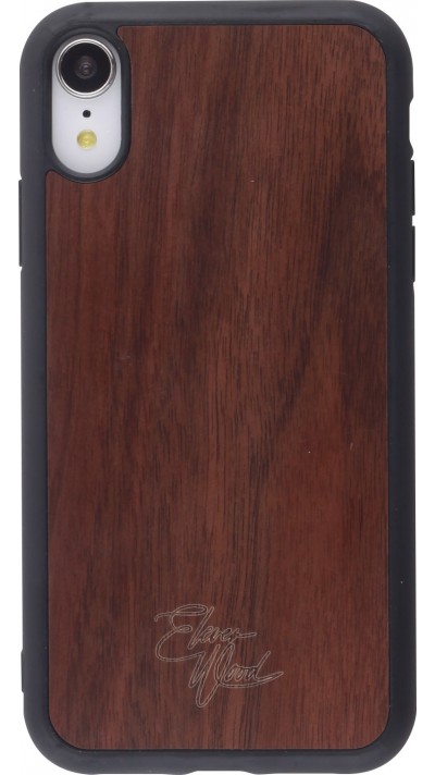 Coque iPhone XR - Eleven Wood Walnut