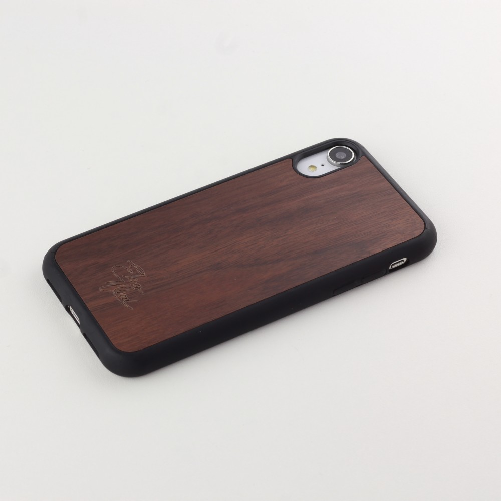 Hülle iPhone XR - Eleven Wood Walnut