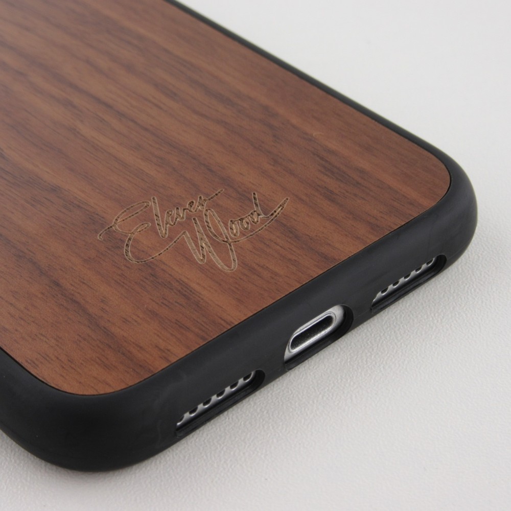 Coque iPhone XR - Eleven Wood Walnut