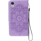 Coque iPhone XR - Flip Dreamcatcher - Violet