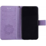 Coque iPhone XR - Flip Dreamcatcher - Violet