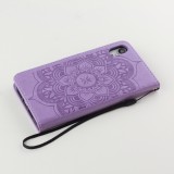 Coque iPhone XR - Flip Dreamcatcher - Violet