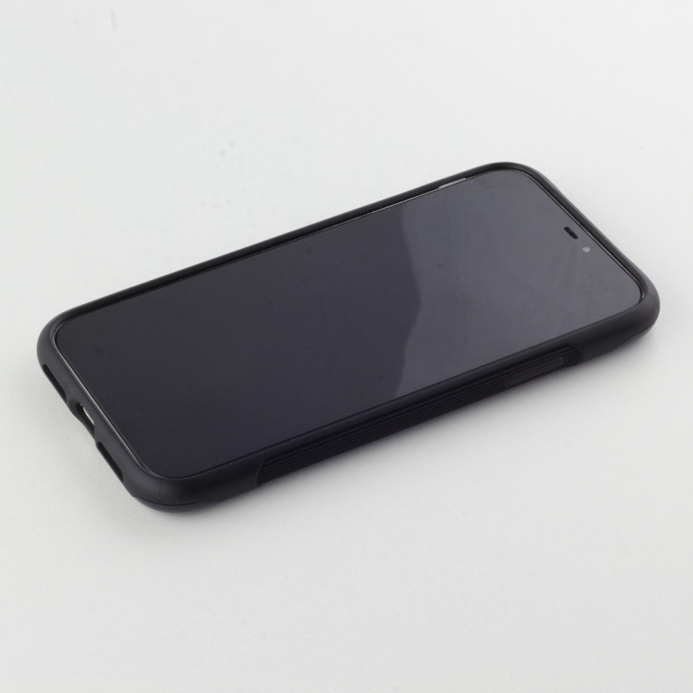 Coque iPhone XR - Hybrid Frosted - Noir