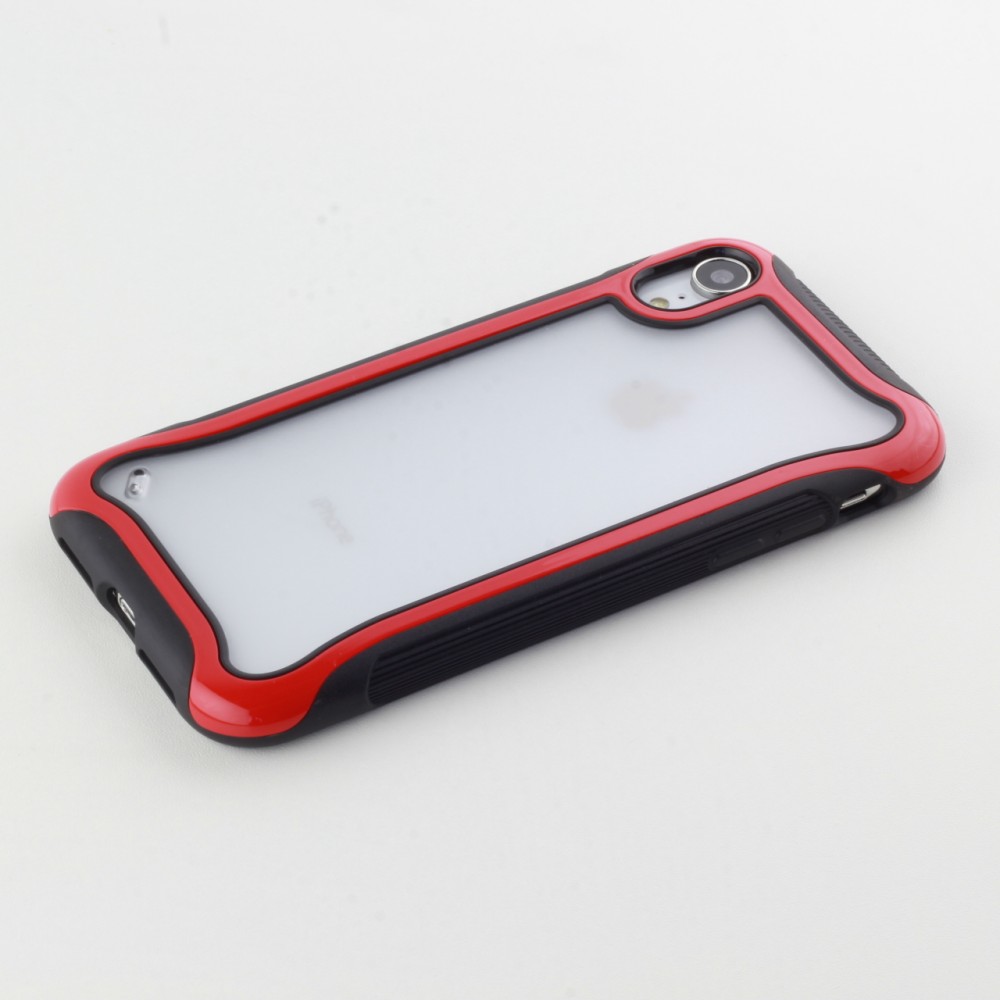 Coque iPhone XR - Hybrid Frosted - Rouge