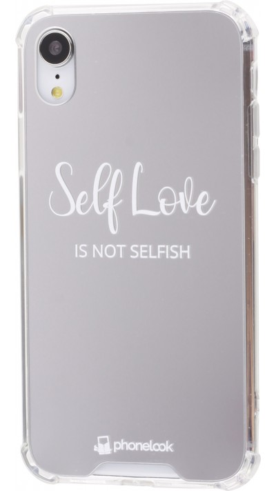 Coque iPhone XR - Miroir Self Love